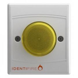 10-1310WFA-S, Identifire White - Amber VID Beacon Flush Mounted