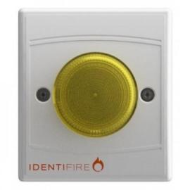 10-1310WSA-S, Identifire White - Amber VID Beacon Surface Mounted