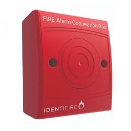 10-2410RSX-S, Identifire Alarm System Red Connection Box Surface Mount