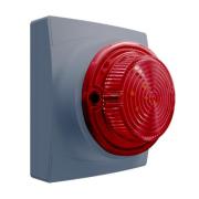 11-1310GFR-S, Identifire Pro VID Only, Grey, Flush Mounted, Red, Single gallery thumbnail