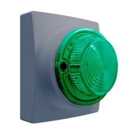 11-1310GPG-S, Identifire Pro VID Only, Grey, Shallow Base, Green, Single