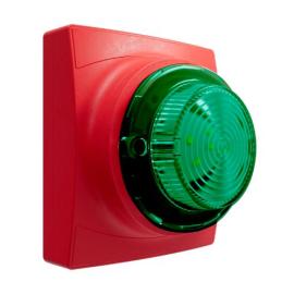 11-1310RFG-S, Identifire Pro VID Only, Red, Flush Mounted, Green, Single