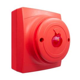 11-1410RFR-S, Identifire Pro Wall VAD Only , Red, Flush Mounted, Red, Single
