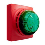 11-1610RPG-S, Identifire Pro Sounder VID, Red, Shallow Base, Green, Single gallery thumbnail