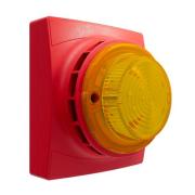 11-1610RSA-S, Identifire Pro Sounder VID, Red, Surface Mounted, Amber, Single gallery thumbnail