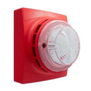 11-1610RWW-S, Identifire Pro Sounder VID, Red, W/P, White, Single gallery thumbnail