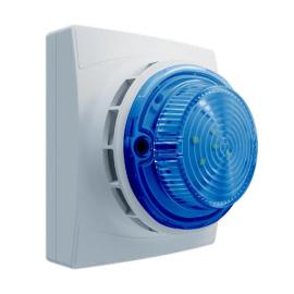 11-1610WPB-S, Identifire Pro Sounder VID, White, Shallow Base, Blue, Single