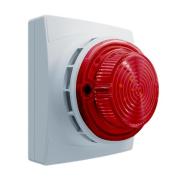 11-1610WWR-S, Identifire Pro Sounder VID, White, W/P, Red, Single gallery thumbnail