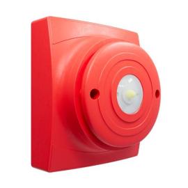 11-3210RSW-S, Identifire Pro Ceiling VAD Only, Red, Surface Mounted, White, Single