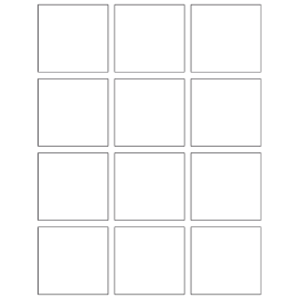 1217A, LABEL SHEETS FOR QUADRA W/BUTTONS