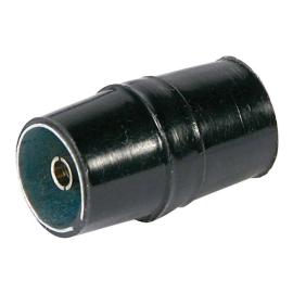 19017R, Coaxial Coupler Socket to Socket Plastic