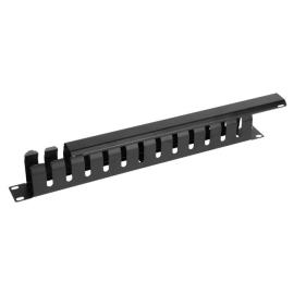 27412PI, 1U Panel with Vents For a Ventilated, Clutter-Free Organising of 19