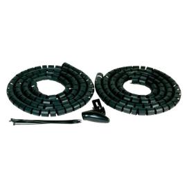 27450R, Black Cable MGT Kit 2 x 2M  Plastic