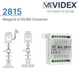 2815, Wiegand to RS485 Converter