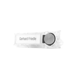 3061S, SLAVE BUTTON WITH NAMEPLATE