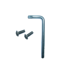 3313, VANDALPROOF SCREW KIT WITH KEY INCLUDED