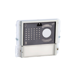 33411A, 1-BUTTON MODULE IKALL A/V UNIT-METAL FACEPLATE