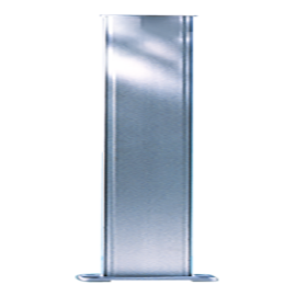3640/4, COLUMN FOR 4-MODULES ENTRANCE PANEL, HEIGHT 117CM