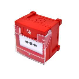 402-0007, Twinflex Manual Call Point Weatherproof. Including cover.