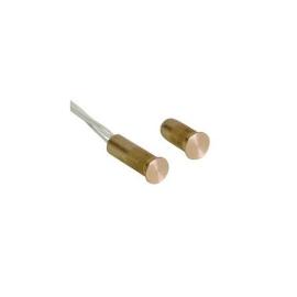 414-CTF, Brass flush fit wired door contact Grade 2