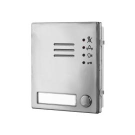 4204X-1/M, VX2200 4000 Series Functional interface speaker module 1 button, with integrated proximity reader