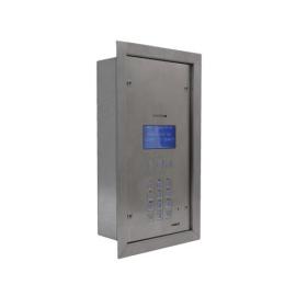 4212RV/UK, VX2200 digital Flush bezel box, wide angle colour camera, graphical display, back lit keys (Scroll keys included) and proximity