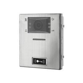 4534X-0/M, Zero button Wide angle IP camera/speaker module with call progress LED's (H264)