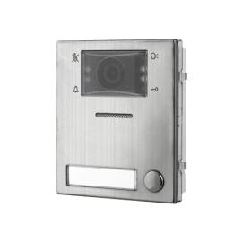 4534X-1/M, One button Wide angle IP camera/speaker module with call progress LED's (H264)