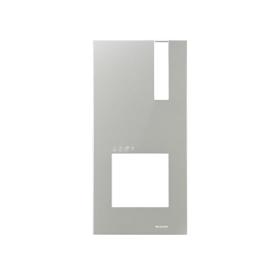4793MA, ALUMINIUM FACEPLATE FOR QUADRA W/BUTTONS