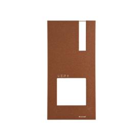 4793MC, CORTEN FACEPLATE FOR QUADRA W/BUTTONS