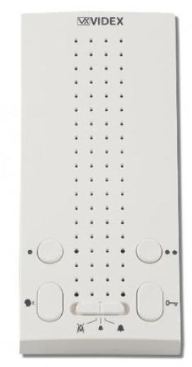 5112, White surface mount simplex apartment station