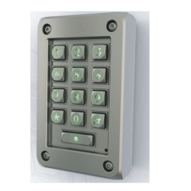 521-715, Paxton TOUCHLOCK Vandal Resistant Keypad Metal