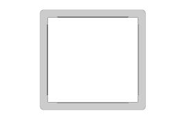 540-0030, CIE-A-200 / CIE-A-400 Flush Mount Bezel