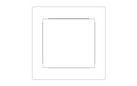 540-0031, CIE- A- 200/CIE- A- 400 Large Bezel for Duonet replacement