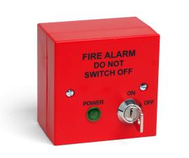 600-0096-R, Safety Mains Isolation Switch - Red