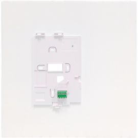 6711W, ADAPTER PLAQUE FOR MINI MONITOR W/ HANDSET. WHITE.