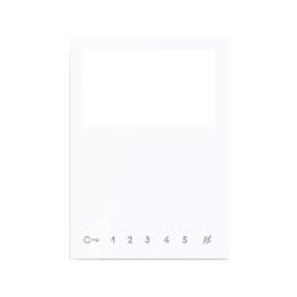 6734W, ADD. BUTTONS KIT HANDS-FREE MINI MONITOR, WHITE