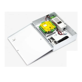 682-813, Paxton Net2 Plus 1 Door Controller 12V 2A PSU Metal Cabinet