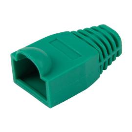 70208PI, Green RJ45 PVC BOOT CAT5e/CAT6 - PACK OF 5
