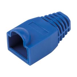 70210PI, Blue RJ45 PVC BOOT CAT5e/CAT6 - PACK OF 5