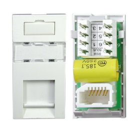 70423RE, BT Master Telephone Outlet Module - White
