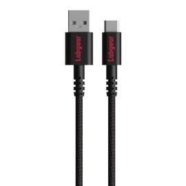 75137PI, 1m Rugged USB A to C  Lead with Kevlar Fibre
