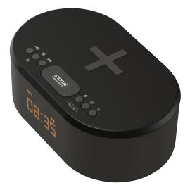 79233PI, DAWN ALARM CLOCK (QI Wireless Charger + 1 USB Port)