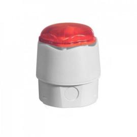 958CHX1501, EXCEL LITE White - Red Sounder XENON Beacon Deep Base