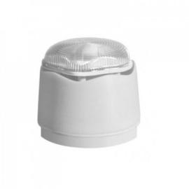 958CHX1600, EXCEL LITE White - Clear Sounder XENON Beacon Standard Base