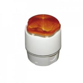 958CHX1701, EXCEL LITE White - Amber Sounder XENON Beacon Deep Base