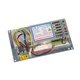 A 13.8vdc Switchmode power supply fitted on a chassis 150h x 270w x 50d (mm) with multi indicator. Designed to work with a 9 Ah battery. Load excludes battery charging of 300mA. SWITCHMODE