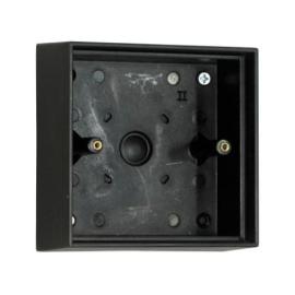 A large plastic DDA Back Box for surface mounting. Size H128 x W128 x D36