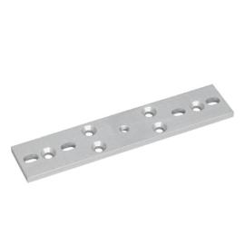 ABP600, Strong aluminium armature plate, supplied with armature securing bolt. 185x38x6 (mm)