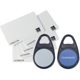 AC-7140, Mifare 1K Proximity Smart Card: White, ISO type